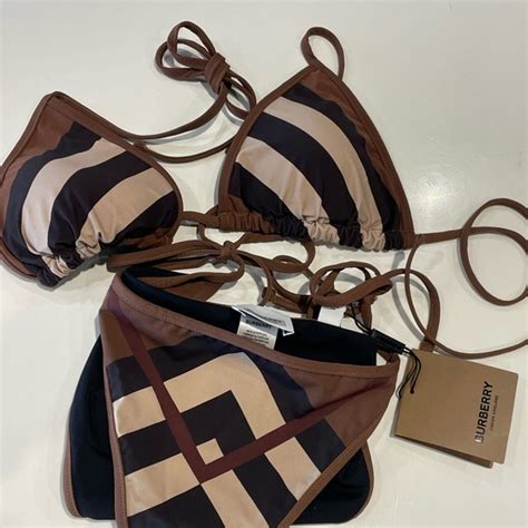 burberry 2 piece set women's|burberry cobb triangle bikini.